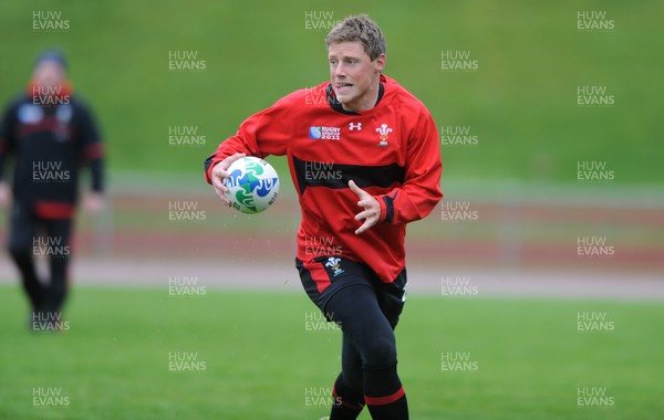 06.10.11 - Wales Rugby Training - Rhys Priestland during training. 