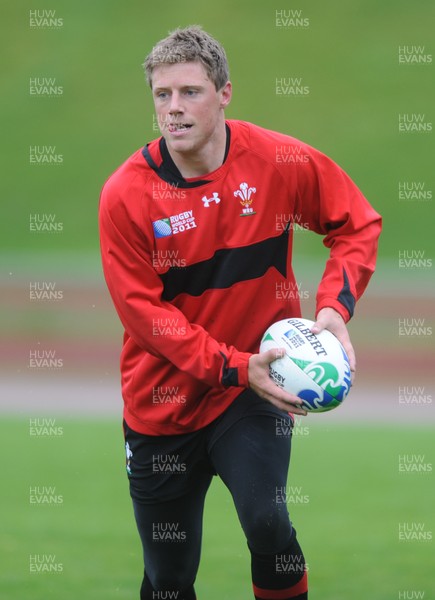 06.10.11 - Wales Rugby Training - Rhys Priestland during training. 