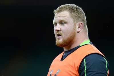 061114 - Wales Rugby Training -Samson Lee during training