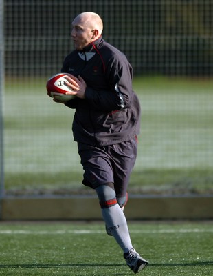 Wales Rugby Training and Press Conf 070207