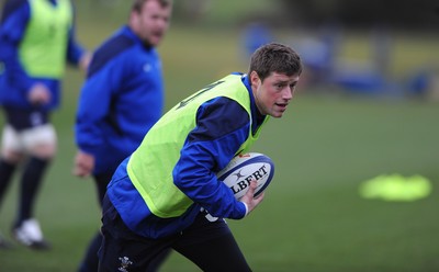 07.02.11 - Wales Rugby Training - Rhys Priestland during training. 