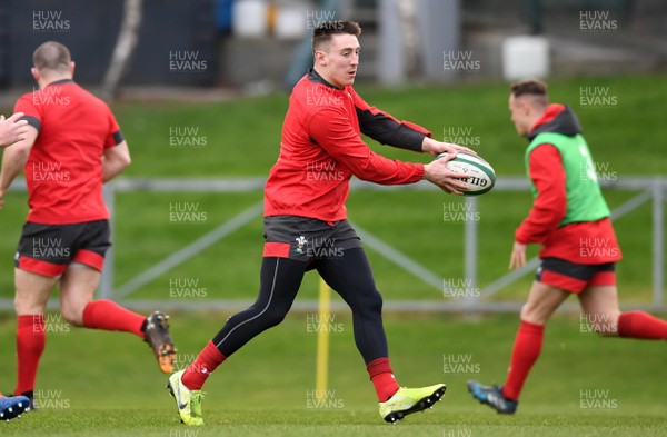 070220 - Wales Rugby Training - Josh Adams