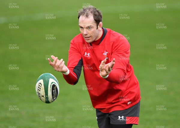 070220 - Wales Rugby Training - Alun Wyn Jones