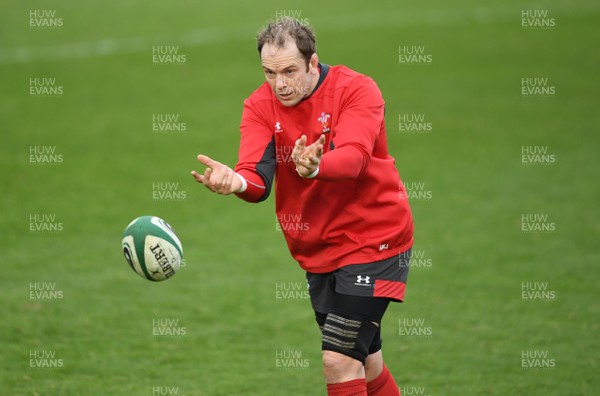 070220 - Wales Rugby Training - Alun Wyn Jones