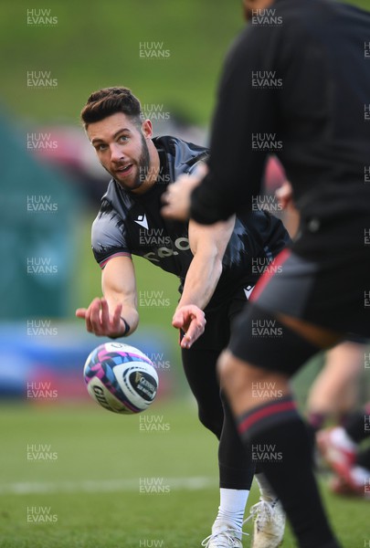 070223 - Wales Rugby Training - Rhys Webb during training