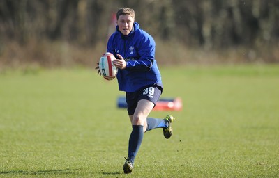 07.03.11 - Wales Rugby Training - Rhys Priestland during training. 