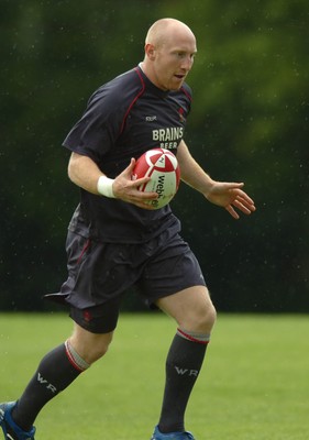 07.08.07 - Wales Rugby Training - Tom Shanklin during training 
