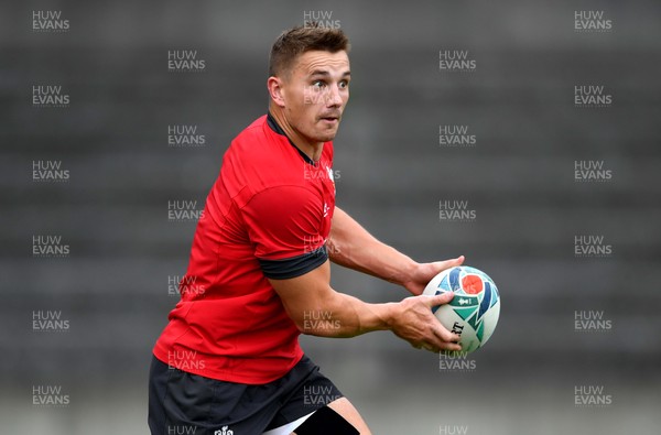 071019 - Wales Rugby Training - Jonathan Davies during training