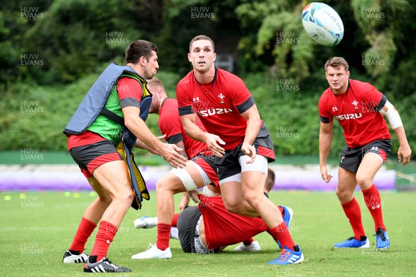 071019 - Wales Rugby Training - George North during training