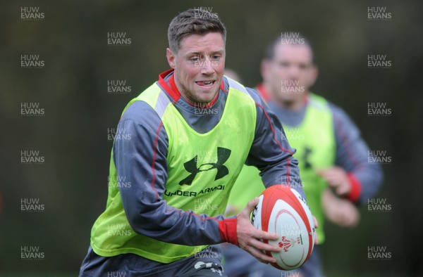 071113 - Wales Rugby Training -Rhys Priestland during training