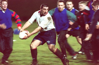 Wales Rugby Training 080196
