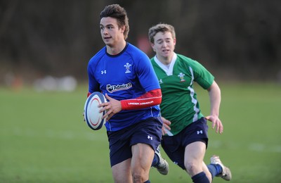 08.02.11 - Wales Rugby Training - Chris Czekaj during training. 