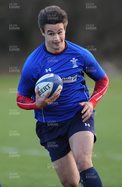 08.02.11 - Wales Rugby Training - Chris Czekaj during training. 