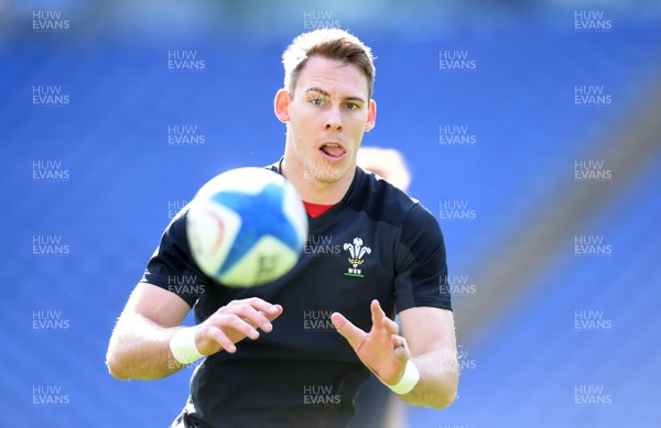 080219 - Wales Rugby Training - Liam Williams during training