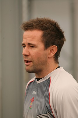 08.05.08 Sport... New Wales Conditioning Coach Craig White working with the Wales team in Wexford.  