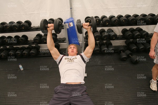 08.05.08 Sport... Warren Fury during Wales team training in Wexford.  