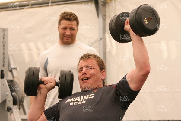 08.05.08 Sport... Matthew Rees during Wales team training in Wexford.  