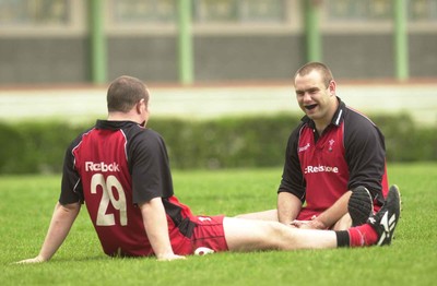 080601 - Wales Rugby Training - Wales' Chris Anthony