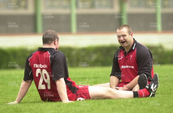 080601 - Wales Rugby Training - Wales' Chris Anthony