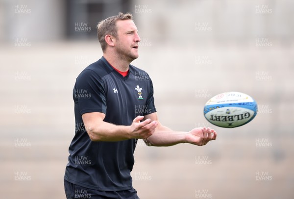 080618 - Wales Rugby Training - Hadleigh Parkes during training