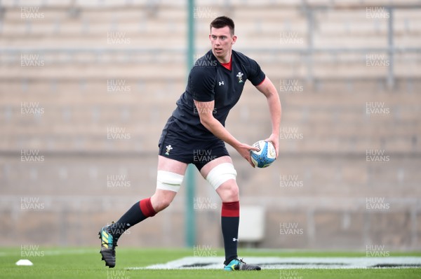 080618 - Wales Rugby Training - Adam Beard during training