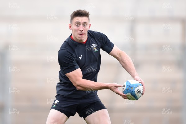 080618 - Wales Rugby Training - Josh Adams during training