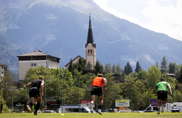 080723 - Wales Rugby World Cup Training camp in Fiesch, Switzerland - 