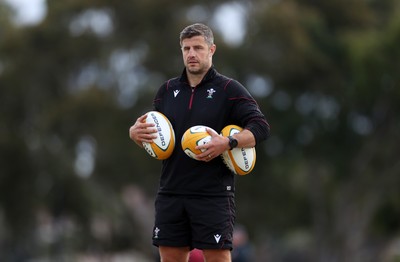 080724 - Wales Rugby Training in the week ahead of their second test against Australia in Melbourne - Robin Sowden-Taylor, Strength & Conditioning Coach