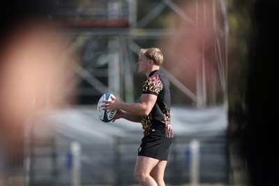 080726 - Wales Rugby train in Argentina for their second game of the Nations Championship - Blair Murray during training