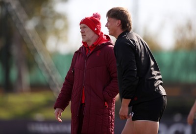 080726 - Wales Rugby train in Argentina for their second game of the Nations Championship - Steve Tandy, Head Coach during training
