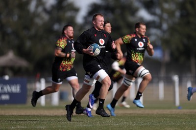080726 - Wales Rugby train in Argentina for their second game of the Nations Championship - Tommy Reffell during training