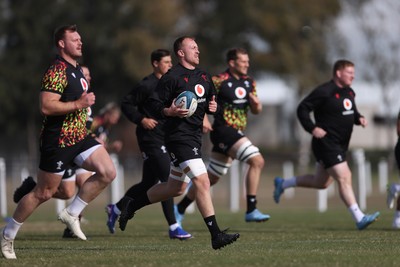 080726 - Wales Rugby train in Argentina for their second game of the Nations Championship - Tommy Reffell during training