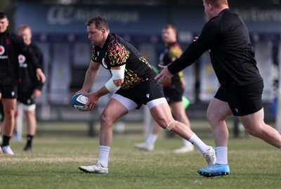 080726 - Wales Rugby train in Argentina for their second game of the Nations Championship - Ryan Elias during training