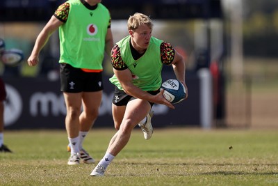 080726 - Wales Rugby train in Argentina for their second game of the Nations Championship - Blair Murray during training