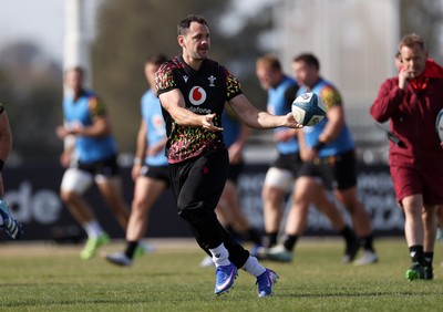 080726 - Wales Rugby train in Argentina for their second game of the Nations Championship - Tomos Williams during training