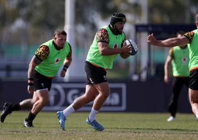 080726 - Wales Rugby train in Argentina for their second game of the Nations Championship - Nicky Smith during training