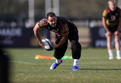 080726 - Wales Rugby train in Argentina for their second game of the Nations Championship - Tomos Williams during training