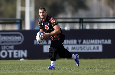 080726 - Wales Rugby train in Argentina for their second game of the Nations Championship - Tomos Williams during training
