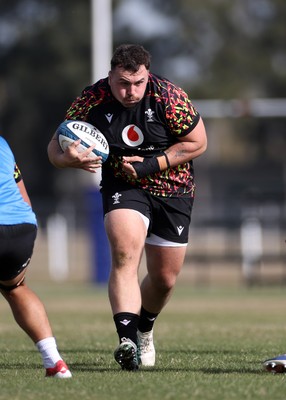 080726 - Wales Rugby train in Argentina for their second game of the Nations Championship - Ben Warren during training
