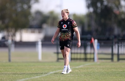 080726 - Wales Rugby train in Argentina for their second game of the Nations Championship - Blair Murray during training