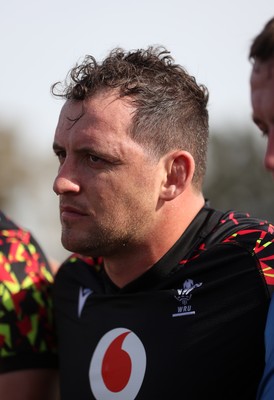 080726 - Wales Rugby train in Argentina for their second game of the Nations Championship - Ryan Elias during training