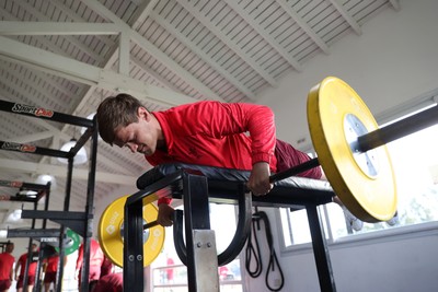 080726 - Wales Rugby train in Argentina for their second game of the Nations Championship - Alex Mann during training