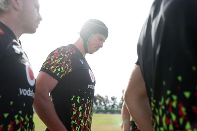 080726 - Wales Rugby train in Argentina for their second game of the Nations Championship - Adam Beard during training
