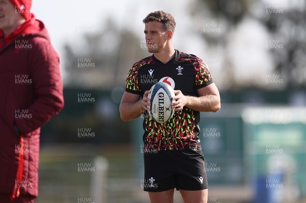 080726 - Wales Rugby train in Argentina for their second game of the Nations Championship - Kieran Hardy during training