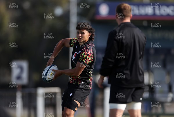 080726 - Wales Rugby train in Argentina for their second game of the Nations Championship - Kane James during training