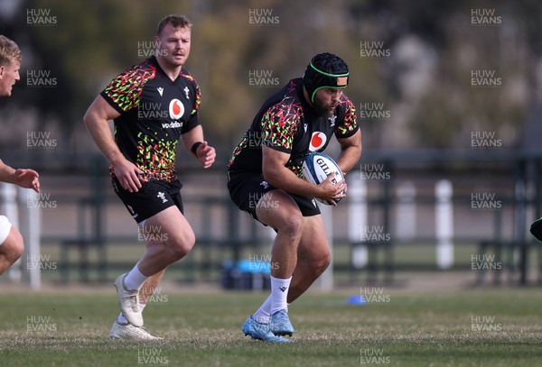 080726 - Wales Rugby train in Argentina for their second game of the Nations Championship - Nicky Smith during training