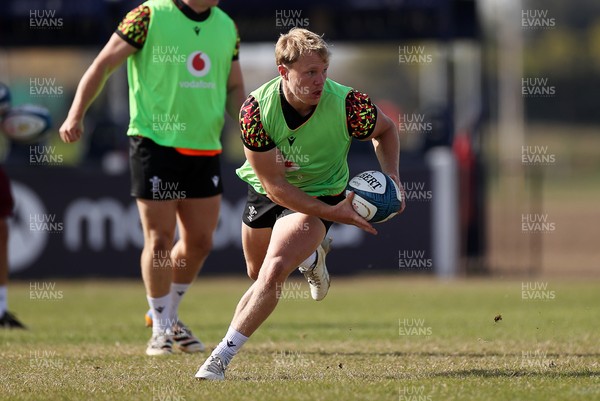080726 - Wales Rugby train in Argentina for their second game of the Nations Championship - Blair Murray during training