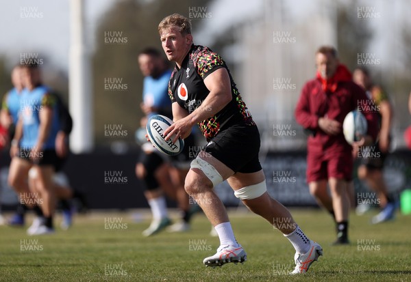 080726 - Wales Rugby train in Argentina for their second game of the Nations Championship - Jac Morgan during training
