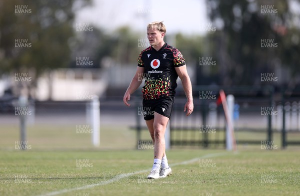 080726 - Wales Rugby train in Argentina for their second game of the Nations Championship - Blair Murray during training