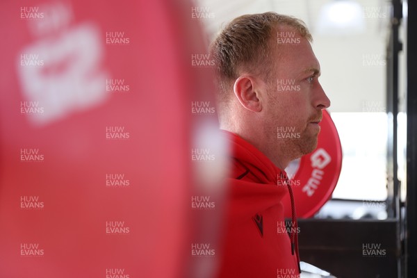 080726 - Wales Rugby train in Argentina for their second game of the Nations Championship - Tommy Reffell during training